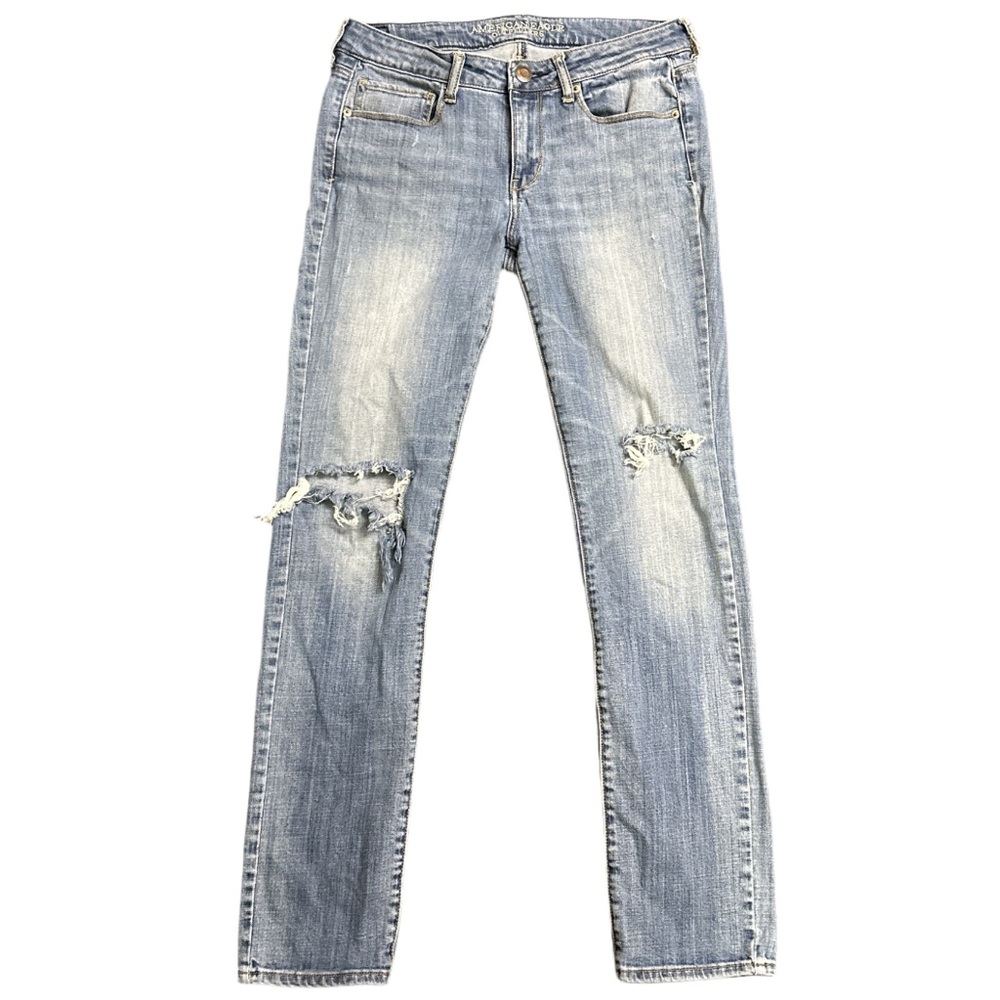 American Eagle Outfitters Light Blue Skinny Jeans